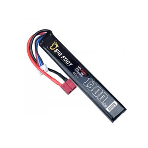 Big Foot Heat Lipo Battery 1300 mAh 11.1v 20c (Stick - 120mm - DEANS)