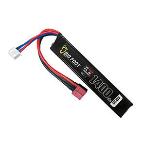 Big Foot Heat 1400mAh 11.1v 25c (105mmx20mmx23mm - Deans)