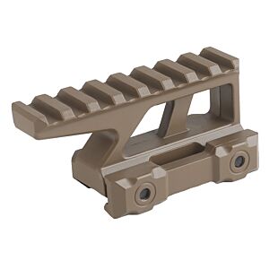Big Foot Picatinny Riser Mount (E Style - Tan)