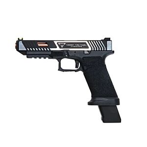EMG x TTI 34 Series Custom Combat Master Slide with OMEGA Frame pistol (Gas - Dual Tone - By APS - 102070)