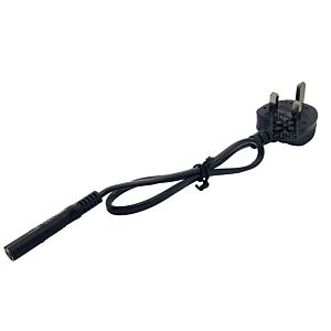 CCCP Lipo Charger Power Lead (UK - 0.5m - Black)