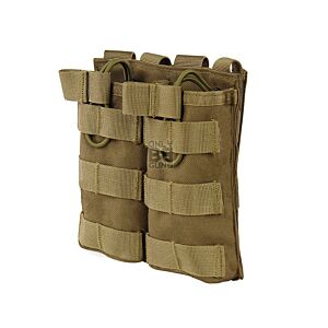Big Foot Tactical Double Magazine Pouch for M4/AK/AUG (Tan)