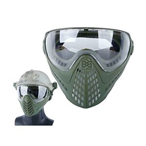 Big Foot Piloteer Vented Full Face Mask (Clear Lens - OD)