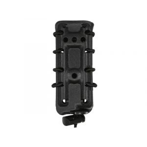 Big Foot 9mm Magazine Pouch (Polymer - Adjustable Elasticated Retention - Black)