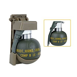Big Foot M67 Dummy Grenade with Tan Molle Set