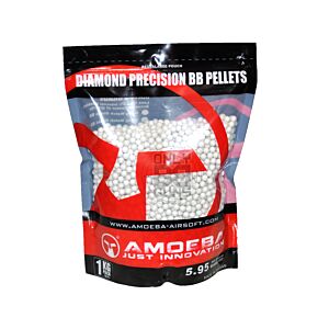 Ares Amoeba Diamond Precision 0.25g (4000) 1 Kilo BB's