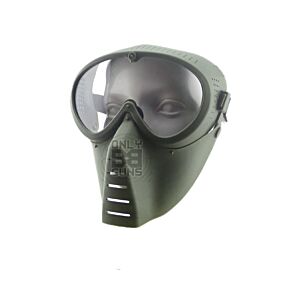 Big Foot Small Flying Mask with Nylon Goggle (OD)