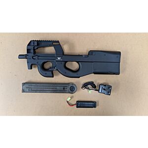 JG D90 SMG AEG (Inc. Battery and Charger - P98-4 - Black)