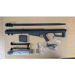 Galaxy - M82A1 Bolt Action Sniper Rifle with Scope and Bipod (Black - G31C)