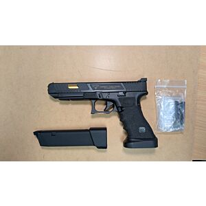 GHK Glock x TTI G34 MOS Combat Master JW2 GBBP by EMG (Steel Slide)