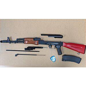 SRC SR74 Gas Blowback Rifle (Long - Hard Stock - Black - GB-203TM)