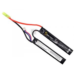 Big Foot Heat Lipo Battery 2600mAh 7.4v 25c (Continuous Discharge - Two Way Split)