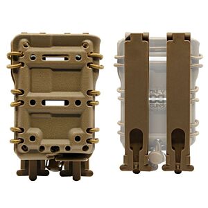 Big Foot 5.56 Magazine Pouch (Polymer - Adjustable Elasticated Retention - Tan)