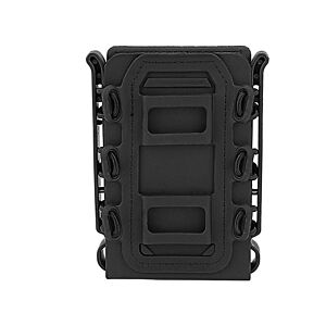 Big Foot M4/AK Fast Magazine Pouch (Polymer - Adjustable Elasticated Retention - Black)