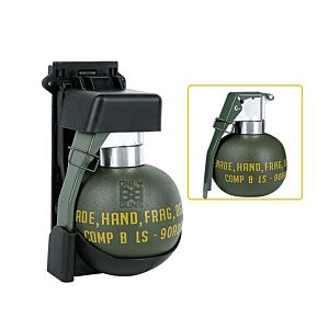 Big Foot M67 Dummy Grenade with Black Molle Set