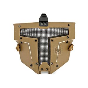 Big Foot Spartan Mesh Face Mask (Tan)