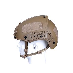 Big Foot Air Flow Type Bump Fast Helmet (Tan)