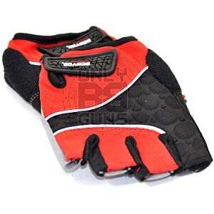 Gloves with Extra Hand and Palm Protection (Breathable Material) (Red)