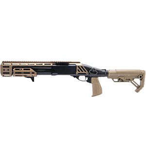 Golden Eagle, AT 8905 DOOMSDAY - Tri-Shot Gas Pump Action Shotgun (Tan - AT8905T)