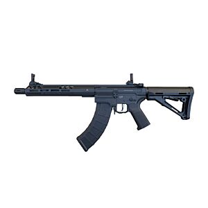Double Eagle AR47/SR47 AEF Rifle with AK Magazine and Falcon EFCS (Polymer - Black - M918A)