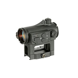 JJ Airsoft ZV-1 Collimator Replica with Low and High Mount (Black)