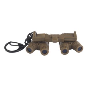 Big Foot - GPNVG18 Four-eye NVG keychain (Tan)