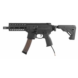 Sig Sauer MPX HPA with a Wolverine Inferno 2 Spartan Edition -  Black 