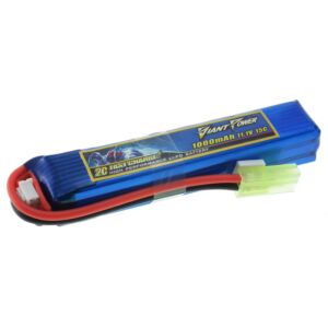 ACM 11.1V 1000mAh 15C+ Continuous Discharge Lipo Battery - Deans Connecter