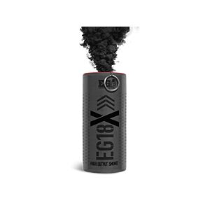Enola Gaye EG18X Wire Pull Smoke Grenade (EG18XB - Black) - 45s