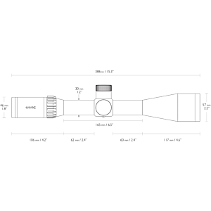 Hawke Optics - Airmax 30 ~ 8-32x50 SF (AMX IR) w.Target Turrets - (13341)
