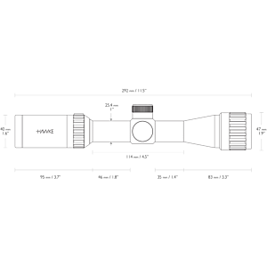 Hawke Optics - Vantage ~ 2-7x32 AO (Mil Dot)  - (14111)