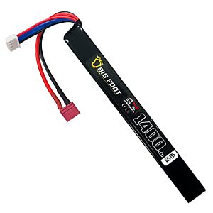 Big Foot Heat 11.1v 1400mAh 15c Lipo Battery (15x18x171mm - Stick - Deans)