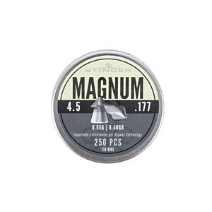 Stinger Magnum Hunter .177/4.5mm - 0.55 Grain - 250 Pellet Tin