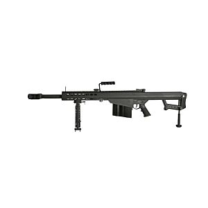  BARRETT SOCOM GEAR Full Steel M107 M82A1 Shell Ejecting GBB Sniper Rifle ( 20 inch)