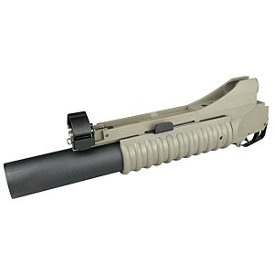 S&T M203 Long Grenade Launcher (Polymer - Tan - STGLM203LDE)