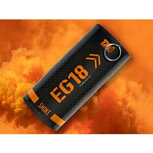 Enola Gaye EG18 Wire Pull Smoke Grenade (EG18AO - Orange) - 90s