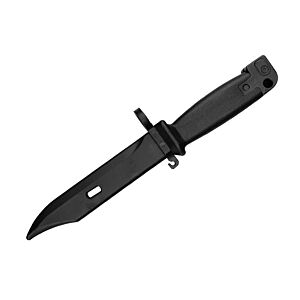T&D Rubber Bayonet Knife for AK47/AKM Series Rifle (Black -  TD205-BK)