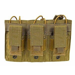 Big Foot Magazine Pouch (Open Top - Triple - Tan)