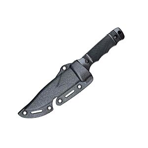 ACM Mini Rubber Knife with Blade Case (Black)