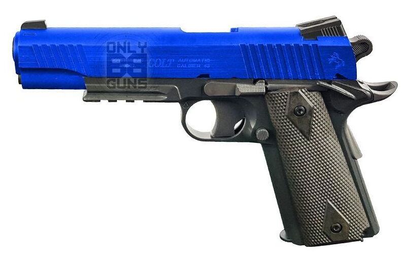 Colt 1911 (Rail) Co2 Pistol (Fixed Slide - Cybergun - 180314)